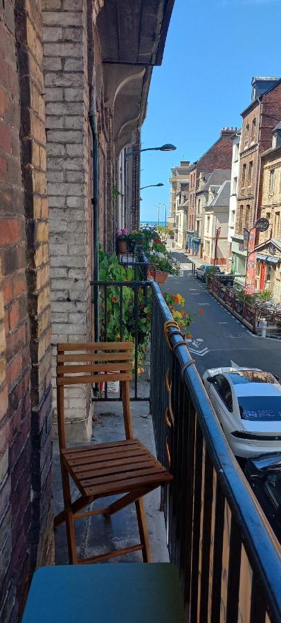 Loft En Duplex Avec Vue Sur Plage Et Chenal Dieppe Kültér fotó